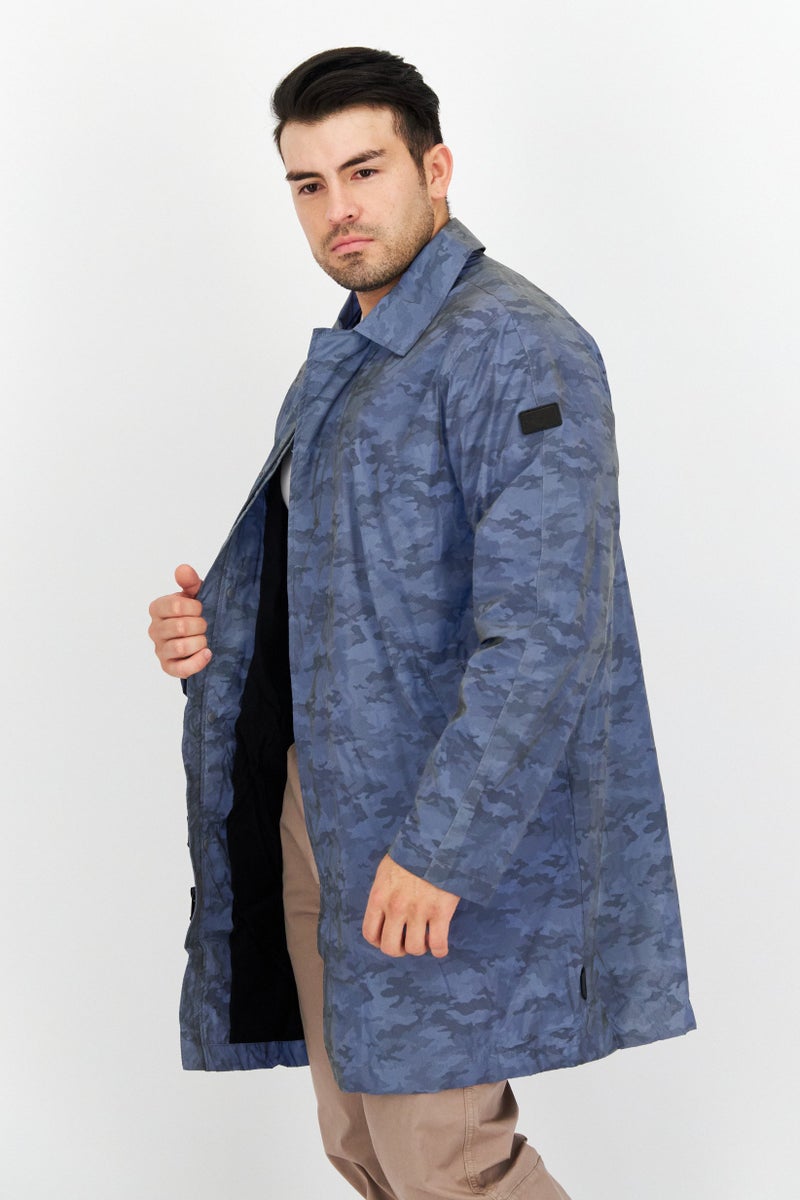 Tumi Men Camouflage Rain Coat, Multicolor - Image 2